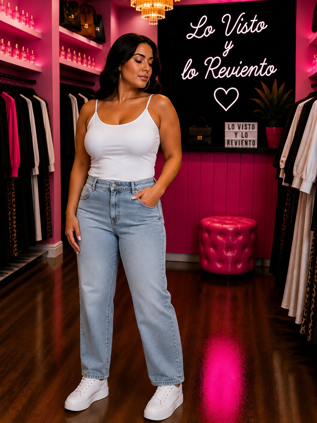 Top Basic Curvy