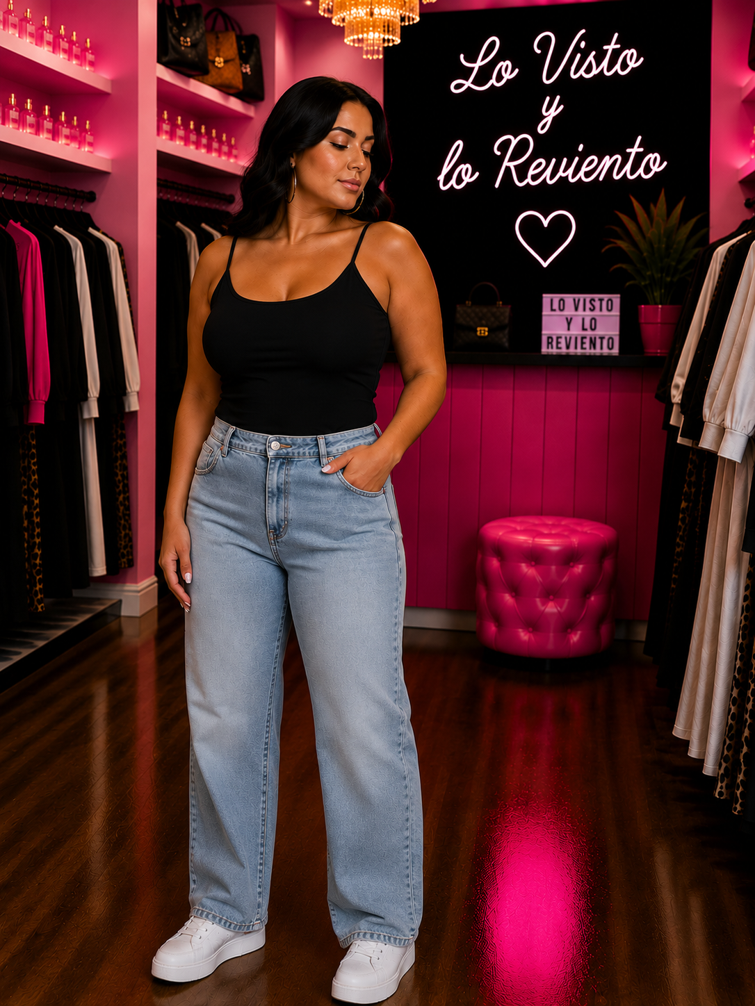 Top Basic Curvy