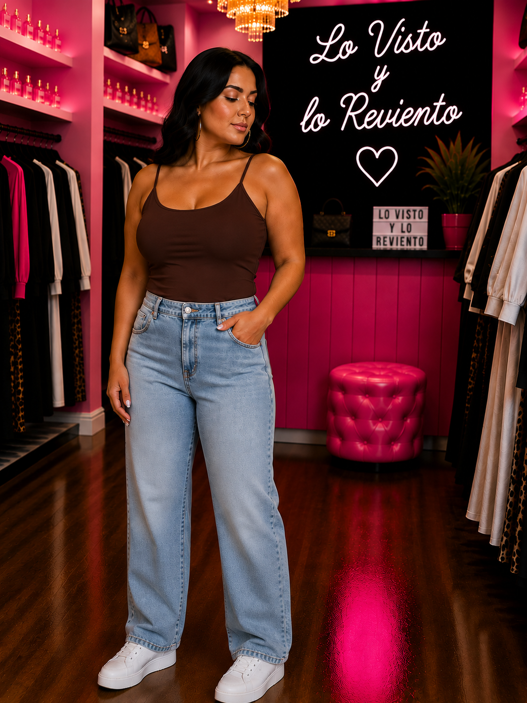 Top Basic Curvy